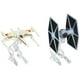 Hot Wheels Star Wars Starship TIE Fighter vs X-Wing Véhicule Pack de 2 – image 1 sur 1