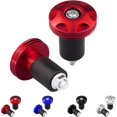 thumbnail image 1 of 22mm Motorcycle Handlebar Hand Grip End Cap, Personalized and Colorful Slider Cap Plug Aftermarket Parts Universal.Make Your Unique.2Pcs. Red -, 1 of 6