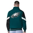 thumbnail image 2 of Men's G-III Extreme Midnight Green Philadelphia Eagles Strong Arm Reversible Full-Zip Jacket, 2 of 4