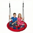 thumbnail image 5 of Superman 40” Saucer Tree Swing for Kids – Heavy-Duty Flying Disc Swing, Adjustable Ropes, Indoor & Outdoor Use, Ages 3+, 5 of 12