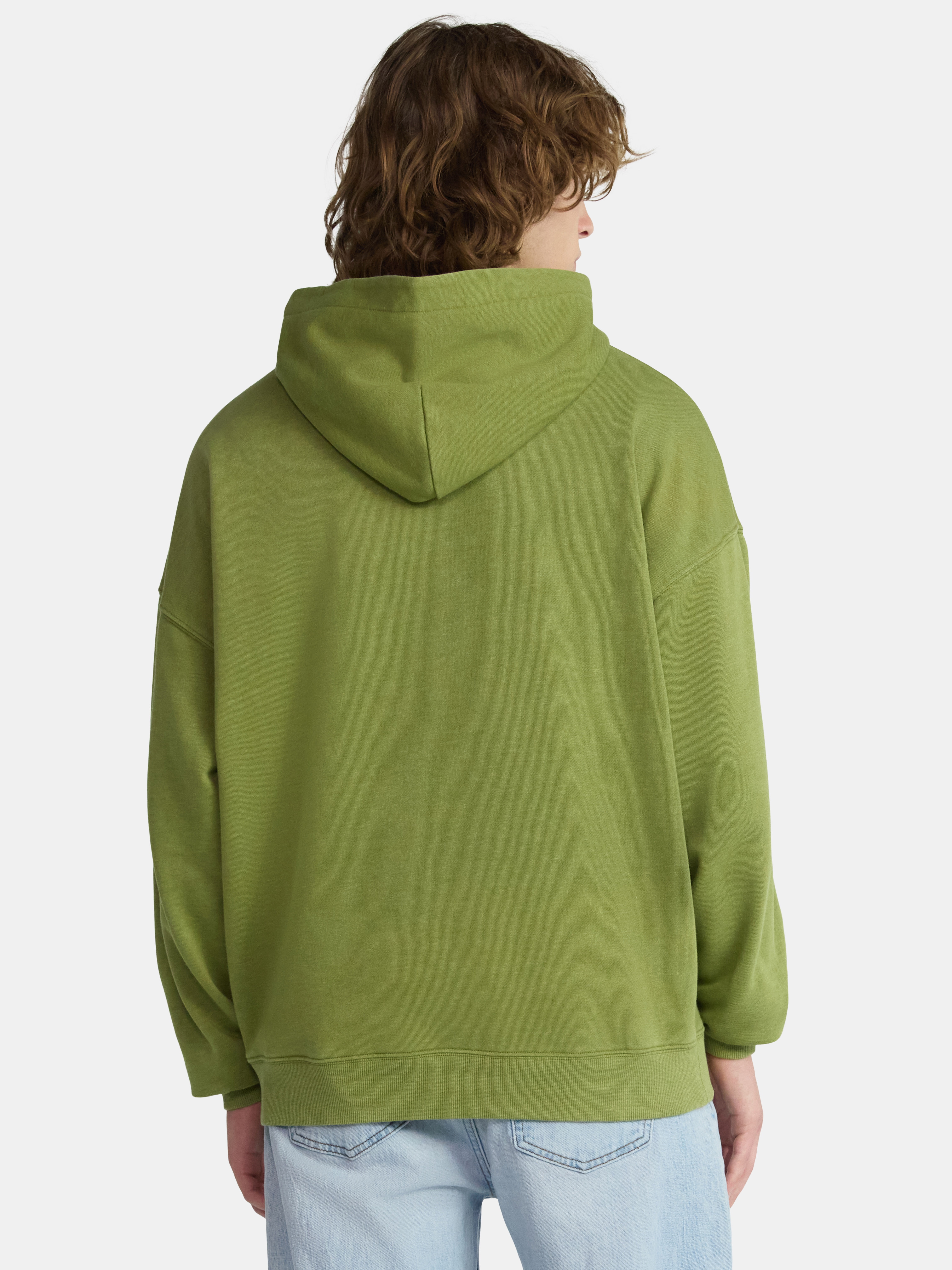 No Boundaries Oversized Hoodie with Long Sleeves, Men's XS-5XL