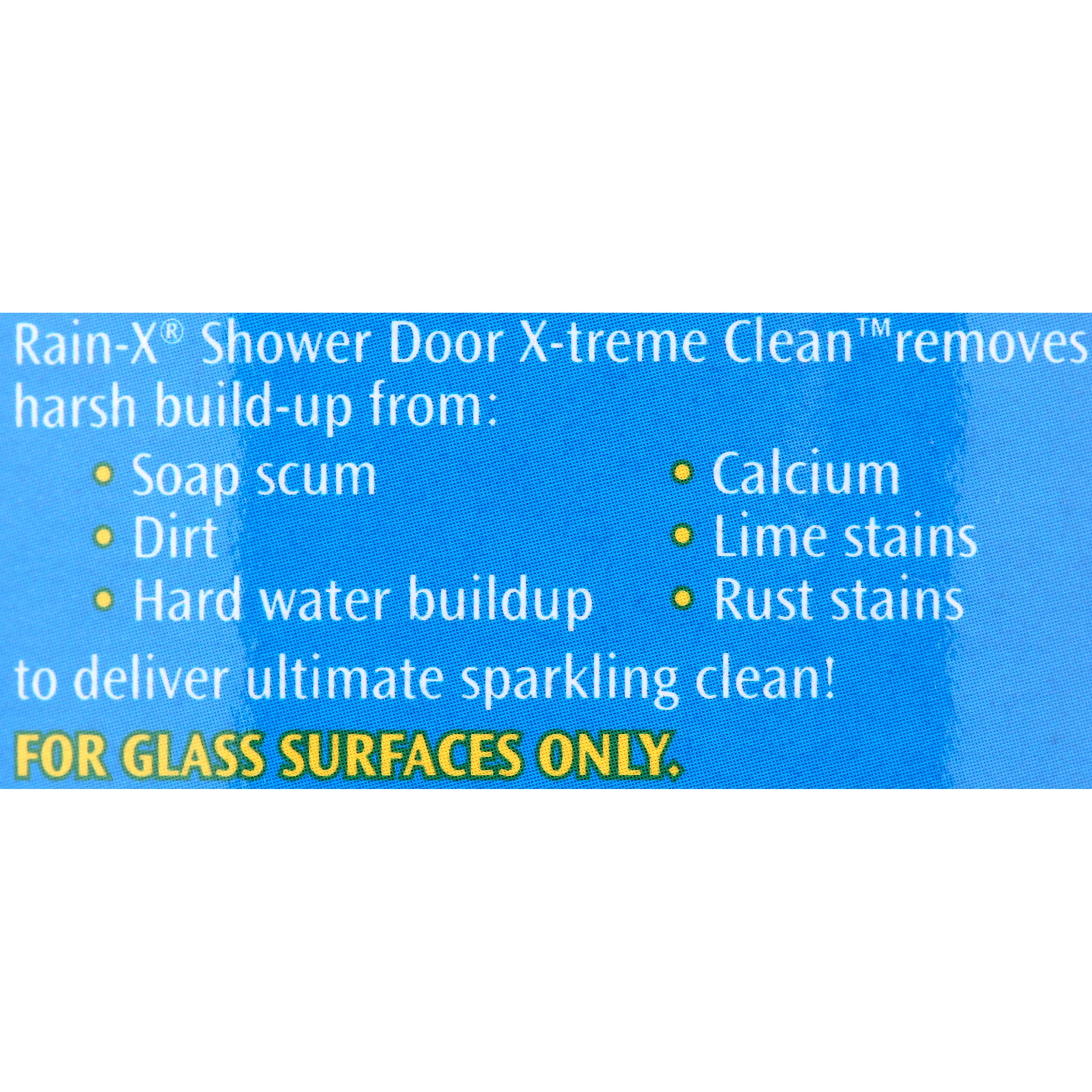 Rain X Shower Door X Treme 12 Fl Oz 630035 Removes Soap Scum And Hard Water Stains Walmart Com Walmart Com