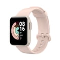 thumbnail image 1 of Light pink, suitable for Red Rice Watch Mi Watch Lite Watch Silicone Strap Mi Watch Solid Color Silicone Strap, Soft Silicone Replacement Sports Bracelet, 1 of 4