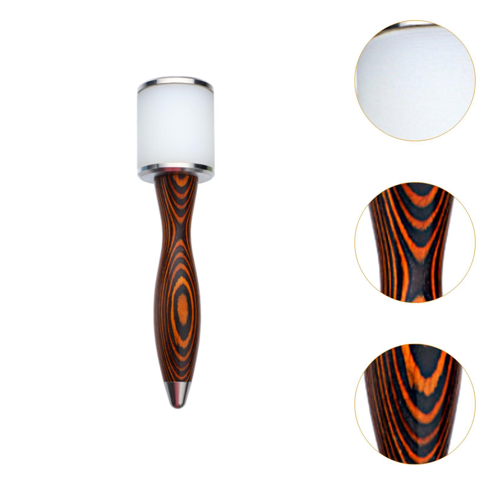 Tachiuwa Leather Carving Hammer Leathercraft Mallet for Handmade Leatherwork Supplies Black
