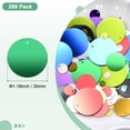 thumbnail image 3 of Uxcell Lot de 8 Paillettes Rondes Plates de 30 mm pour Projets DIY/couture [Vert Foncé], 3 of 6