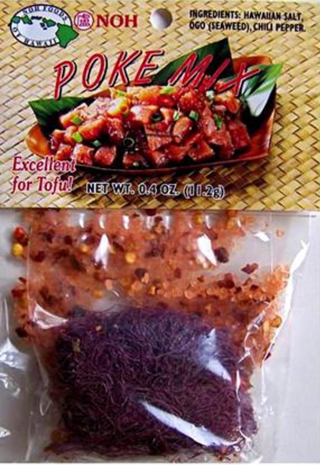 NOH Foods of Hawaii The Original Poke Mix, 0.4 oz (11.2 g)