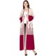 thumbnail image 1 of Mujeres Musulmanas Florales Cárdigan Largo Abaya Maxi Vestido Ramadan Kaftan Dubai Robes ZefeiWu 8390606353443, 1 of 1