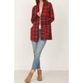 thumbnail image 4 of Red Plaid Cardigan, 4 of 5