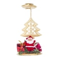 thumbnail image 2 of Candelabro cónico navideño BLESIY 2024, soporte para velas, decoración de escritorio para fiestas navideñas, candelabro de pilar para decoración de mesa de Árbol de Navidad, 2 of 8