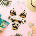thumbnail image 6 of Panda Sunflower Detachable Sponge Adjustable Strap Bikini Set Two-Pack - Ideal for Beach, Pool, Vacation, 6 of 6