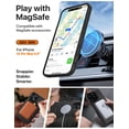 thumbnail image 3 of Funda de piel magnética WTCASE con soporte para iPhone 16 Pro Max, 3 of 6