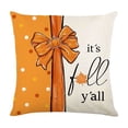 thumbnail image 2 of Pumpkin Pillow Covers 18x18 Double Sided Print Fall Decor Cushion Covers for Sofa Thanksgiving Home Decor by OVFUIZ, 2 of 6