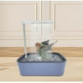 thumbnail image 1 of Fiudx Bañera para Loros, Bebedero Automático para Pájaros, Lavabo Higiénico y Fácil de Limpiar, Fomenta El Aseo para Pájaros Felices, Tiempo de Juego para Loros, Ideal para Dueños de Aves., 1 of 5