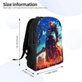 thumbnail image 4 of Fate/Zero Backpacks Casual Daypacks Student Book Bag Printing Satchel Rucksack Lightweight Schoolbag, 4 of 5