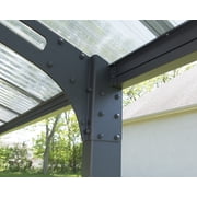 Palram - Canopia Arizona Wave Double Wings 19' x 16' Carport - Gray