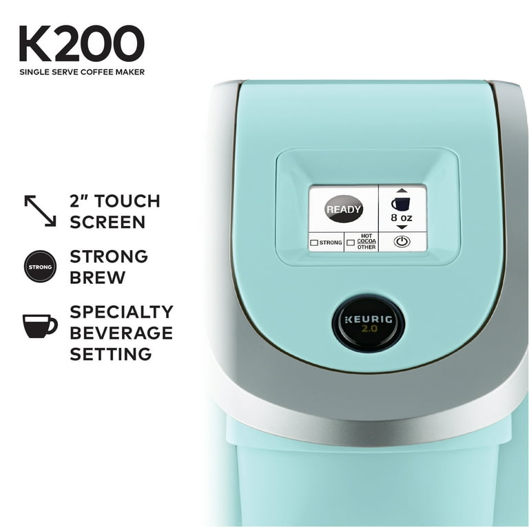 Keurig 2.0 K200 Coffee Maker Brewing System in Oasis