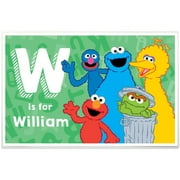 Angle View: Personalized Sesame Street Placemat