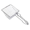 thumbnail image 1 of Pala para arena de gatos de acero inoxidable, ergonómica, fácil de limpiar, de malla fina, para hombres, color plateado, 1 of 12
