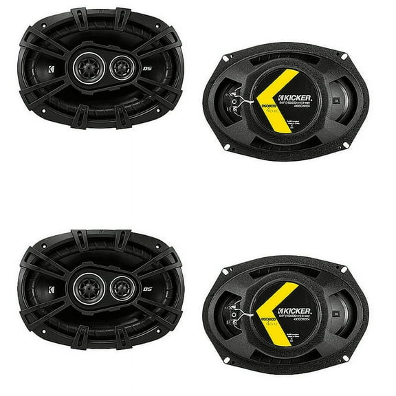 Fits Dodge Caliber 2007-2012 Factory Speaker Upgrade Kicker (2) DSC693 Package