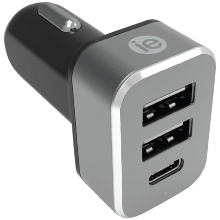Iessentials Ien-pc42a1c-bk 4.1-amp Car R, 2 -a & 1 -c