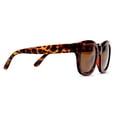 thumbnail image 3 of Bi-Focal Sun Readers Round Marlene Dietrich Sunglasses Brown Tortoise - 2.5 / Tortoise, 3 of 4
