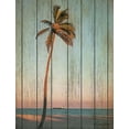 thumbnail image 2 of Ball, Susan 12x14 Black Ornate Wood Framed with Double Matting Museum Art Print Titled - Vintage Palm, 2 of 4