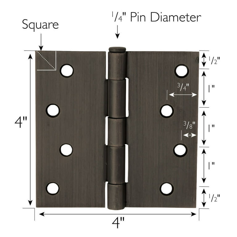 Oil Rubbed Bronze Hinge Pin Door Closer (2-Pack) Oil Rubbed Bronze Hinge Pin Door Closer (2-Pack)