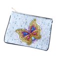 thumbnail image 3 of EIMELI Golden Pattern DIY Rhinestone Painting Tote Bag Cosmetic Pouch Craft  Painting Handmade Coin Bag, 3 of 6