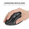 thumbnail image 3 of MEETION Ergonomic Wireless Keyboard and Mouse, Ergo Keyboard with Vertical Mouse, Split Arch Keyboard with Cushioned Wrist Palm Rest, Natural Typing Rechar, 3 of 8