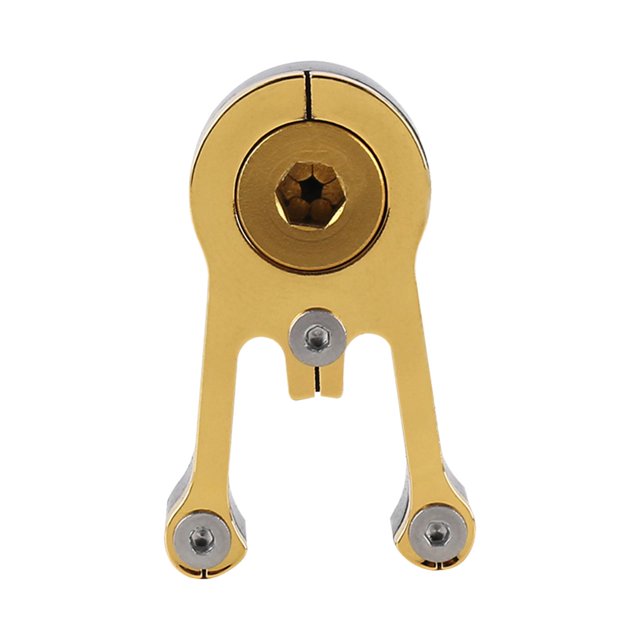 Colector de poste de manillar Zulema para bicicleta plegable Accesorios de alto rendimiento oro