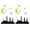 Middle east, variant on Yihuala Glittering Window Door Sticker Nonwoven Fabric Door Sticker for Home Decoration Middle Eastern Festival Celebration