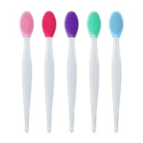 Acdanc Face Scrubber Soft Facial Cleansing Brush Double Sided Face Scrubber Exfoliator Mix Colors