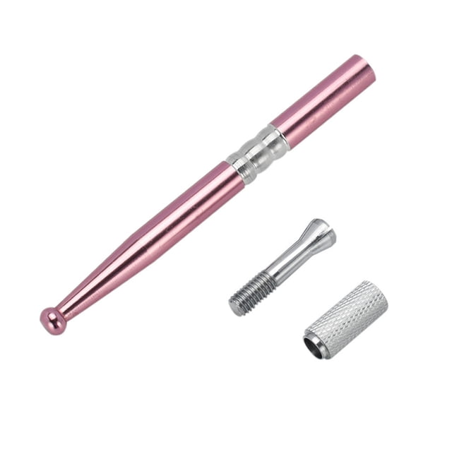 Manual de las cejas Plumas de aluminio Aleación de aluminio Labios Pestañas Permanente Maquillaje Puntas de agujas Agujas antideslizantes Handles Belleza Home Salon Golden Guardurnaity CE001518-03
