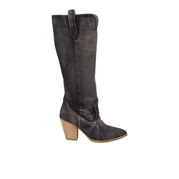 Corkys Womens Talk Is Cheap Pointed Toe Zippered Tall Boots