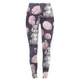 thumbnail image 4 of Shadoumai Easter Day Leggings for Women, Plus Size Leggings, Shamrock St Patricks Day Yoga Green Pants Bottoms Womens Blue, 4 of 4
