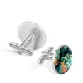 thumbnail image 3 of Sea Slug Elegant Mens Cufflink Set for Formal Attire - Stainless Steel Shirt Cufflinks for Wedding and Business Events, 3 of 6