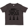 thumbnail image 3 of Inktastic Future Oil Rig Worker Boys or Girls Toddler T-Shirt, 3 of 5