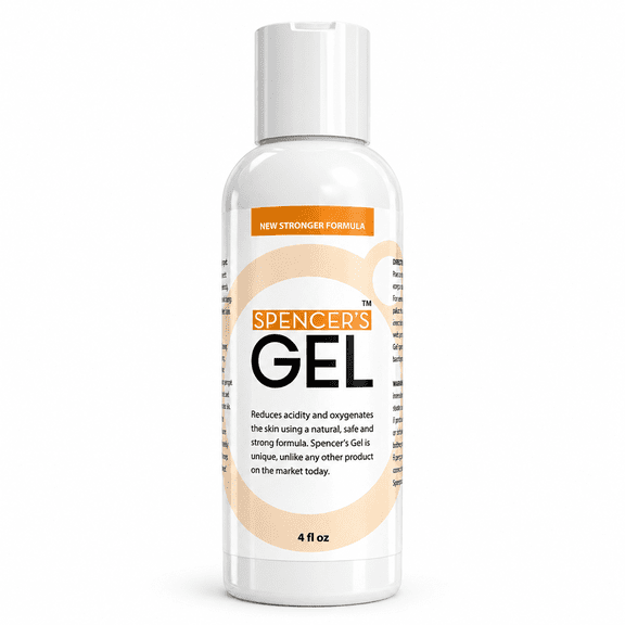 Spencer's Gel Alkaline Formula (4oz) The Only High-pH Solution for Stubborn Skin Issues (Boils, Furuncles, Ulcerations, Pressure Wounds, etc.) Non-Stinging, Fast-Acting