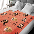thumbnail image 3 of Couverture en Polaire Visage & Emoji Personnalisée, 3 of 9