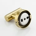 thumbnail image 5 of KES Gold Robe Hooks Wall Hooks for Bathroom Brushed Finish 2 Pack, 5 of 10