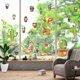 thumbnail image 3 of Pinturas diamantes DIY Wdftyju 23 Uds pegatinas Ventana Aleatorias Plantas Verdes Girasoles diamantes cristal 8 pequeñas, 3 of 9