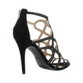 thumbnail image 2 of Zigi Soho Womens Daliyah Faux Suede Caged Evening Sandals, 2 of 2