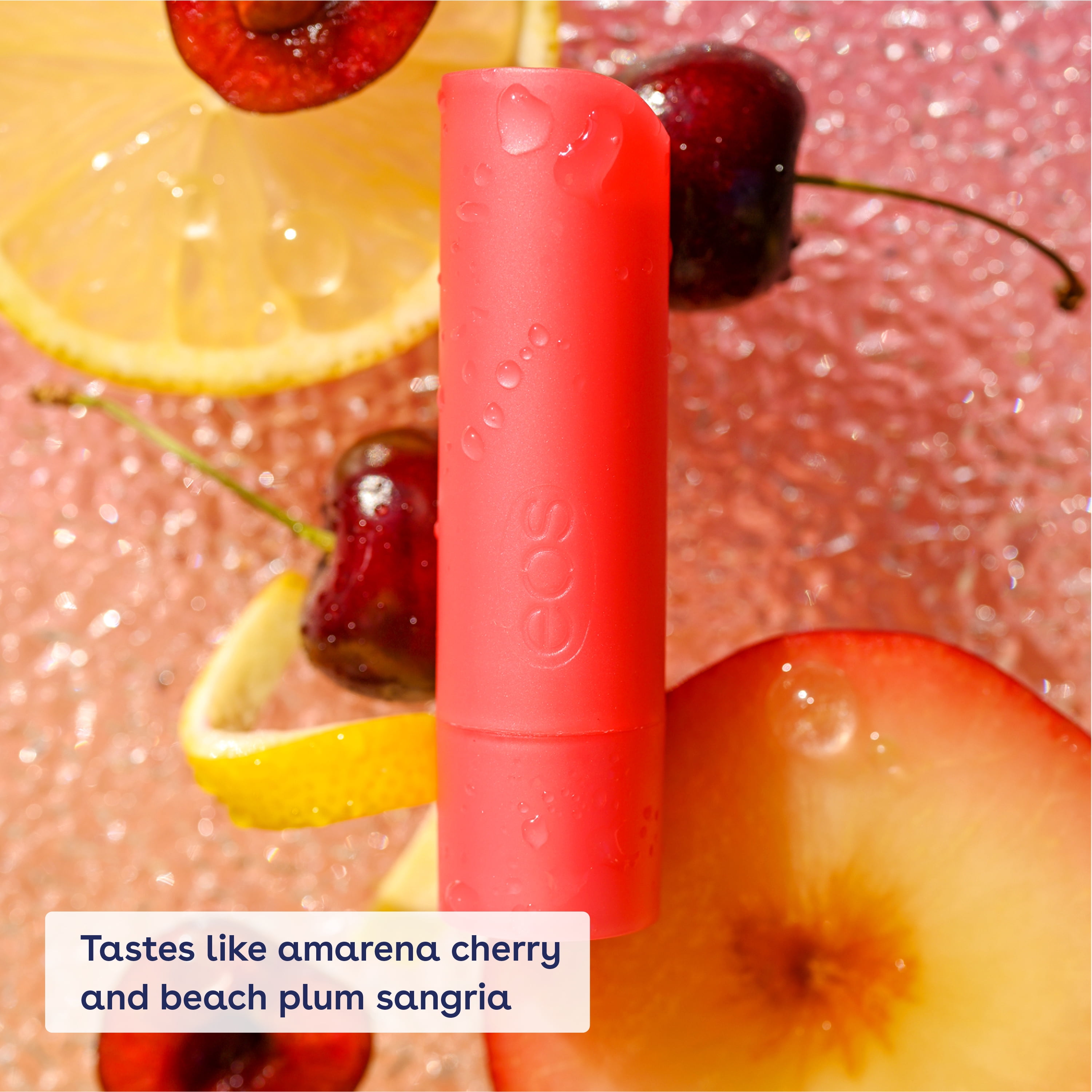 Eos Lip Balm 2er-Pack – Pink Lemonade & Guava Berry Punch, Mit Sheabutter & Kokosöl, 0.14 Oz, Für Empfindliche Lippen
