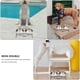 thumbnail image 2 of 1 Coloque tazones para perros de acero inoxidable tazones de alimentador de mascotas elevados con soporte de hierro desmontable, 2 of 5