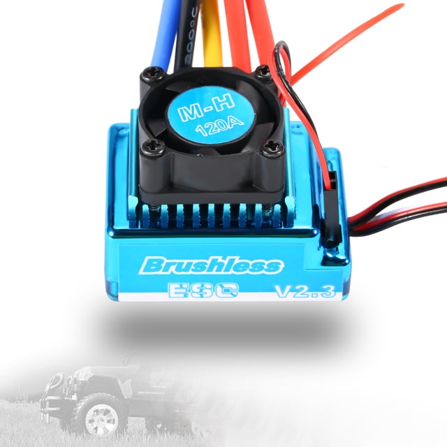 Controlador de Velocidad Eléctrica Esc Sen Pincel Sin Escobillas 5.8V/3A BEC Para Un AUTOMÓVIL RC 1/8 1/10 RC