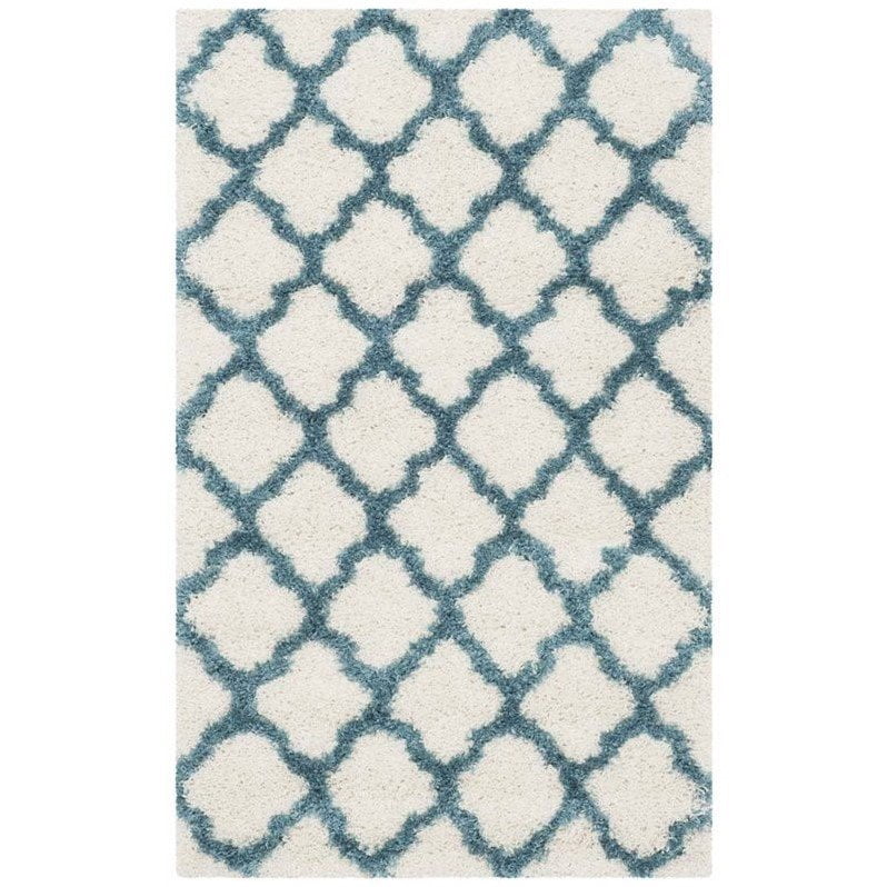 Safavieh Safavieh Kids Shag Ivory Shag Rug - 4' x 6'