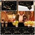thumbnail image 2 of OULII 3pcs Happy New Year Tablecloth New Year Design Rectangular for Event Organizers, 2 of 8