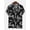 Multicolor, variant on INCERUN Men's Short Sleeve Hawaiian Leaf Printed Shirts Casual Soft Button Down Tops Shirt