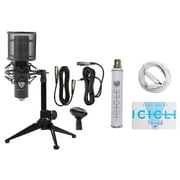 Rockville RCM Pro Gaming Twitch Recording Microphone+Stand+Shockmount+Pop Filter