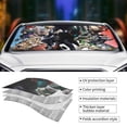 thumbnail image 2 of My Hero Academia Car Windshield Sun Shade, Front Window Sun Shades, Visor Shield Cover For Car Suv Truck, Visor Protector Blocks Uv Rays, Keep Your Vehicle Cool, Medium, 55*29.9 Inch, 2 of 8